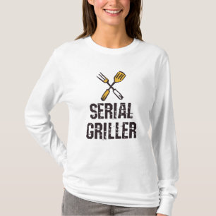 Serial griller Grill BBQ master Grill cutlery T-Shirt