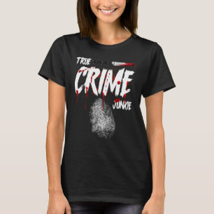 Serial Killer Documentaries Lover & True Crime Jun T-Shirt
