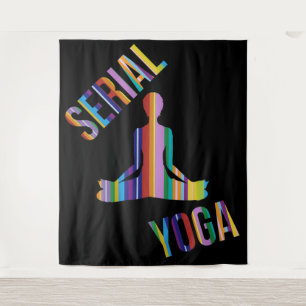 serial yoga - tapestry