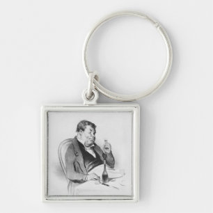 Series 'Galerie physionomique', Bordeaux Key Ring