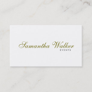 Serif Type 2 Business Card