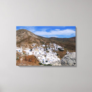 Serifos town – Serifos Canvas Print