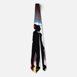 Serious Clown Neck Tie