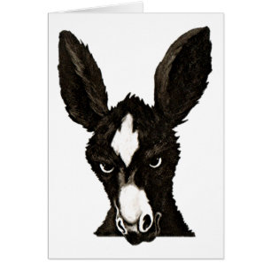 Serious Donkey-Write Your Own Witty Text