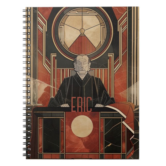 Serious Judge Notebook (Front)