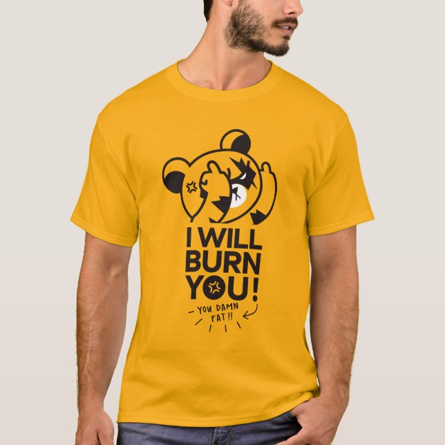 Serious Kuma T-Shirt (Front)