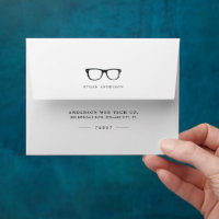Serious Spectacles | Funny Blank Note Card