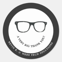 Serious Spectacles | Minimal Thank You Smile