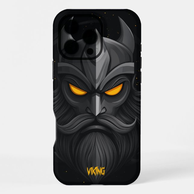 Serious Viking iPhone Case (Back)