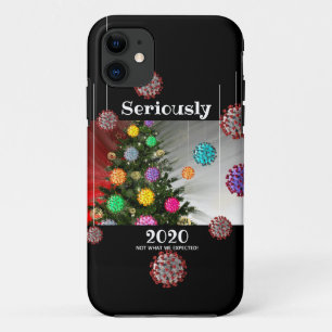 Seriously 2020 covid molecule tree ornamants Case-Mate iPhone case