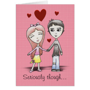 'Seriously' Card
