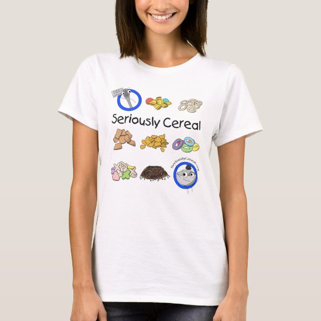 Seriously Cereal Know Your Cereal Women's T-shirt (Front)
