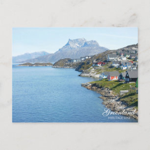 Sermitsiaq Mountain, Nuuk Postcard