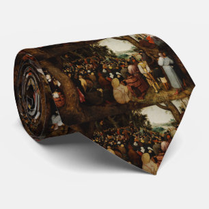 Sermon of St John the Baptist by Pieter Bruegel Tie