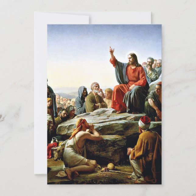 Sermon on the Mount Card (Front)