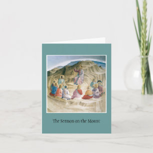 Sermon on the Mount notecard