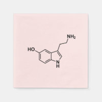 serotonin chemical formula science symbol elements