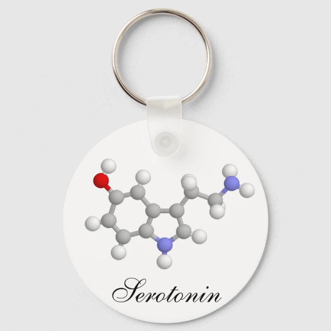 Serotonin Key Ring (Front)