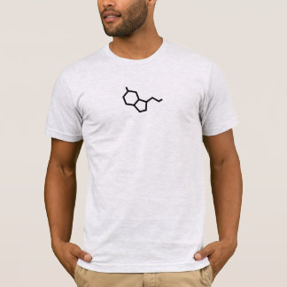 Serotonin Molecule - Happiness T-Shirt