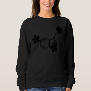 Serotonin Molecule School Psychologist Special Edu Sweatshirt