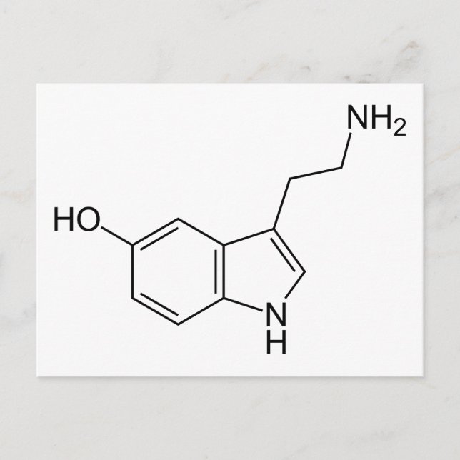 Serotonin Postcard (Front)