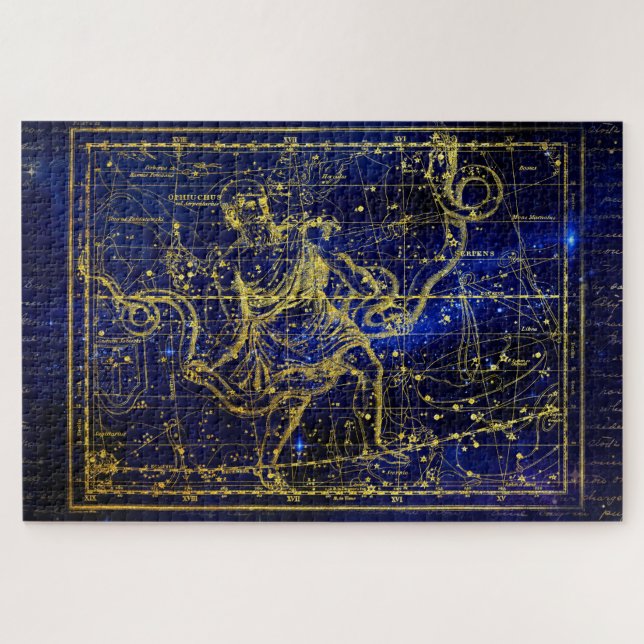 serpens constellation puzzle (Horizontal)