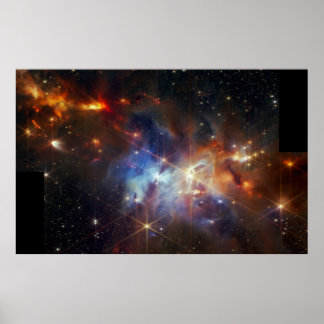 Serpens (NIRCam Image) full size Poster