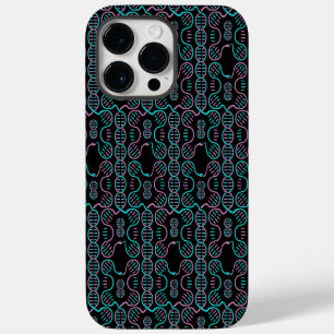 Serpent Chasing Tail Seamless Pattern iPhone 14 Pro Max Case