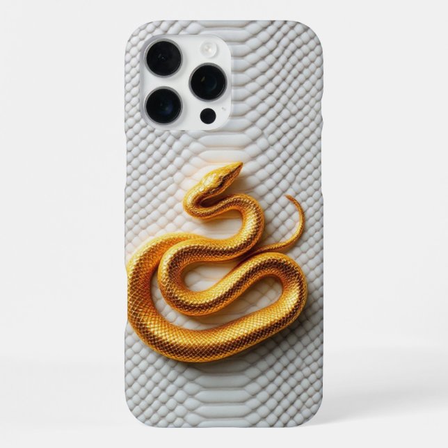 Serpent Elegance iPhone Case (Back)