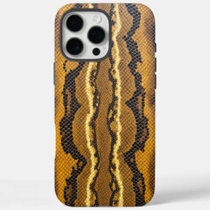 Serpent Guard : Yellow Leopard Skin iPhone 16 Pro Max Case
