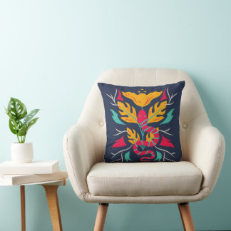Serpent in the Forest Cushion
