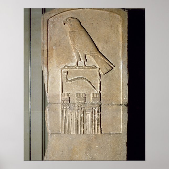Serpent king stela, c.3000 BC (limestone) (also se Poster (Front)