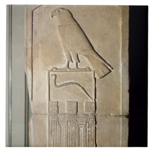 Serpent king stela, c.3000 BC (limestone) (also se Tile