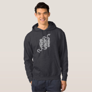 Serpent Knot [white] Hoodie