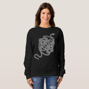 Serpent Knot [white] Sweatshirt