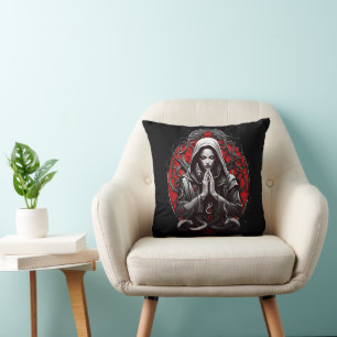 Serpent Priestess of the Shadow Grove Cushion