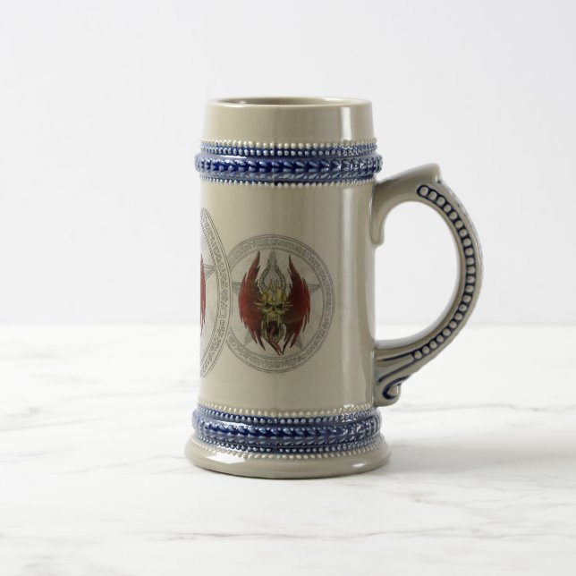 SERPENT SKULL  BEER STEIN (Right)