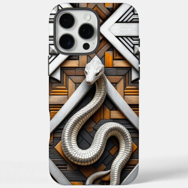 Serpent Wood - Timber Snake  Case-Mate iPhone Case (Back)
