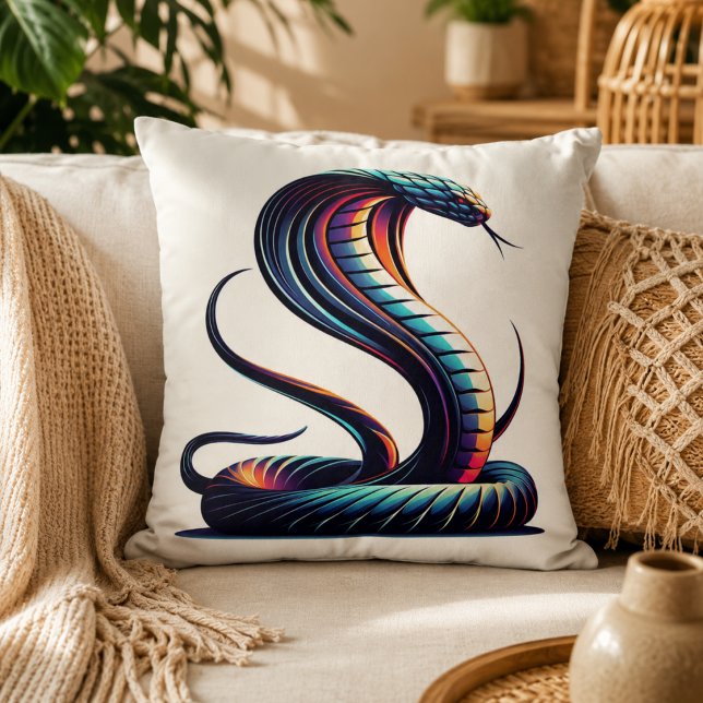 Serpentine Comfort: Cobra-Shaped Pillow for Exotic (Serpentine Comfort: Cobra-Shaped Pillow for Exotic)