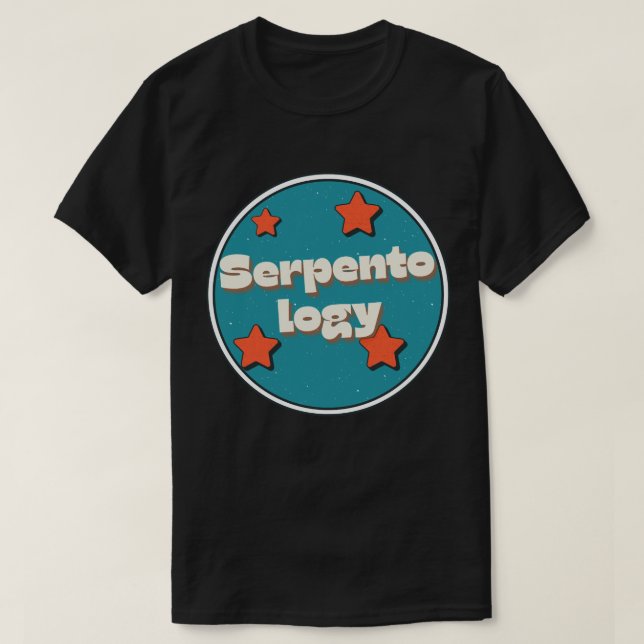 Serpentology T-Shirt (Design Front)