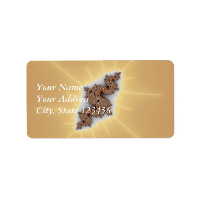 Serpus - Fractal Art Label (Front)