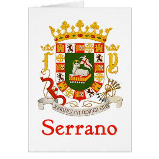 Serrano Shield of Puerto Rico