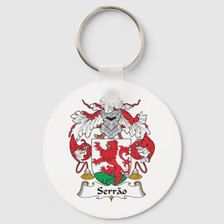 Serrao Family Crest Key Ring