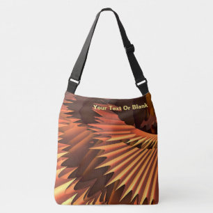 serrations crossbody bag