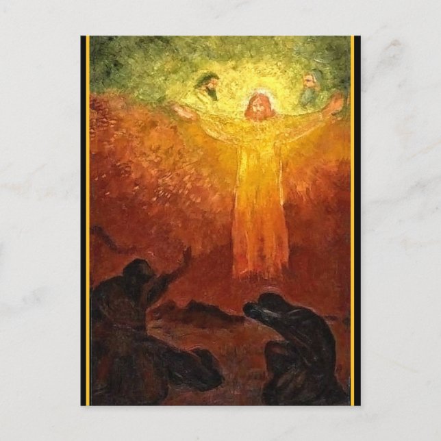 Serusier - Transfiguration, fine art painting Postcard (Front)