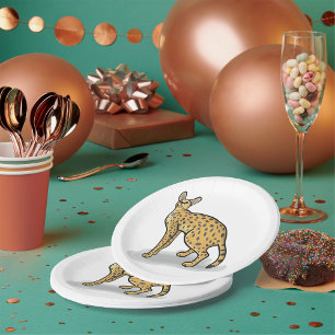 Serval Paper Plate