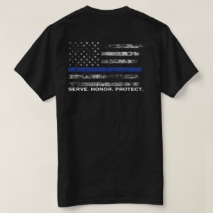 Serve Honour Protect Flag T-Shirt