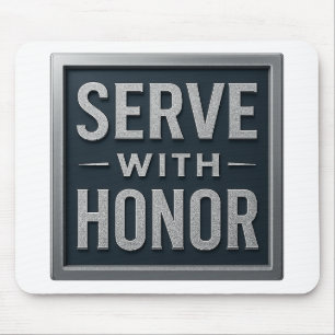 Serve With Honour™ LDS Mouse Pad