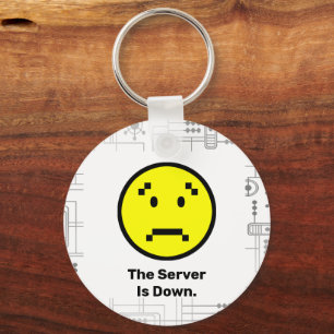 Server is Down Key Ring