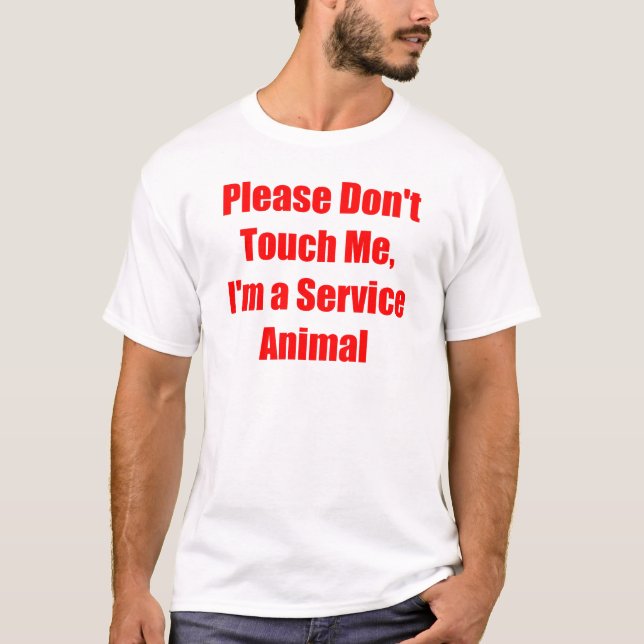 Service Animal T-Shirt (Front)